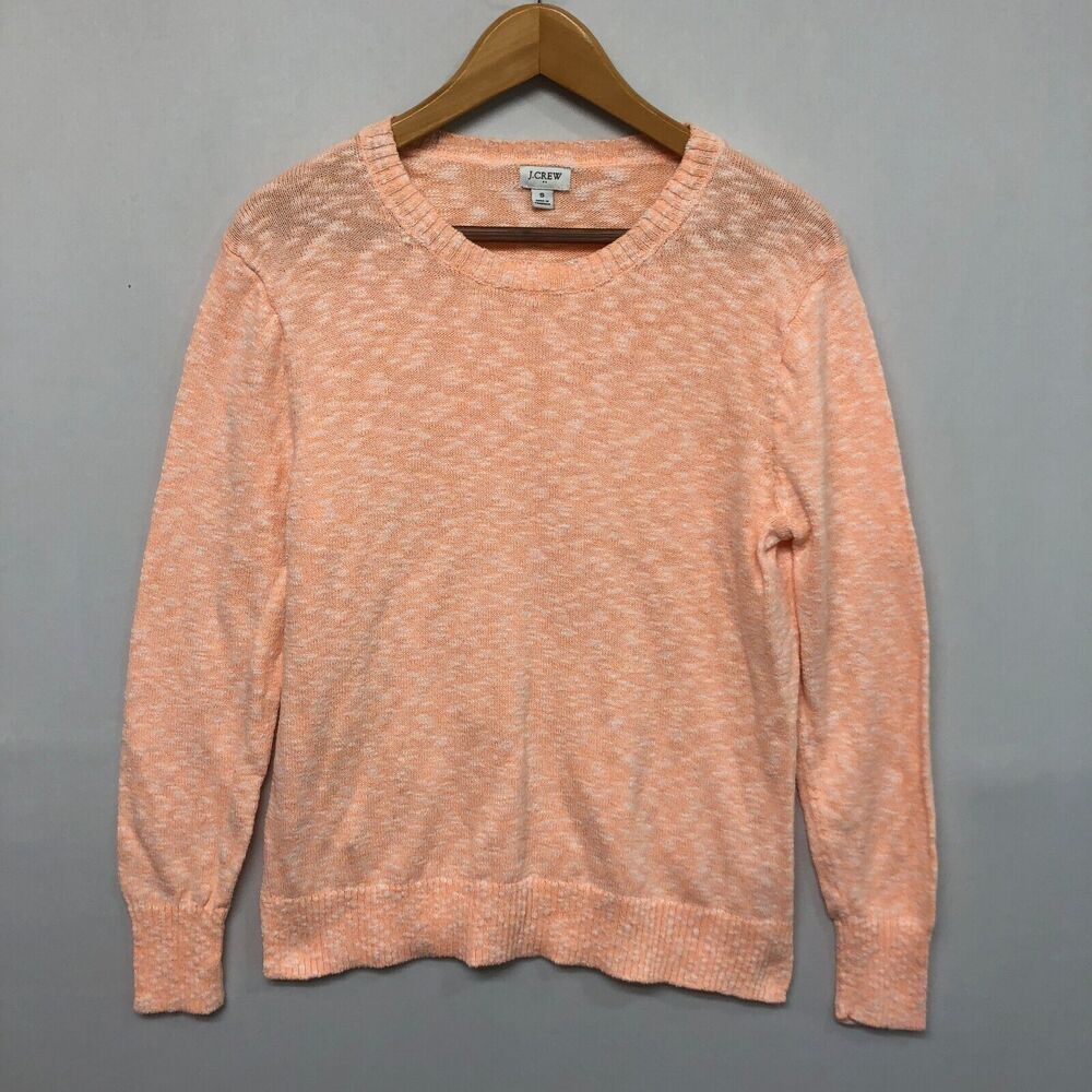 J Crew Women Long Sleeve Crewneck Knit Sweater Size Small Style AY413 M163 -10